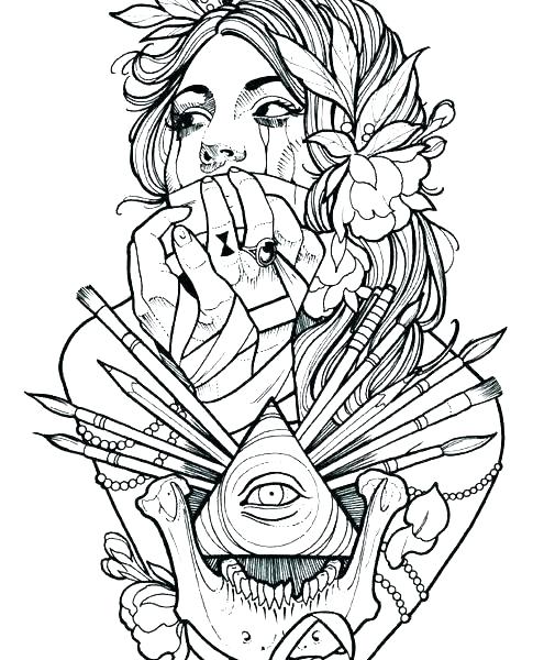 Tattoo Coloring Pages The Lock And Art Galleries In Tattoo 495x600 Tattoo Coloring Pages The Lock And Art Galleries In Tattoo