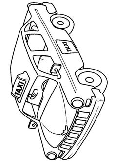 236x333 Taxi Coloring Page Taxi