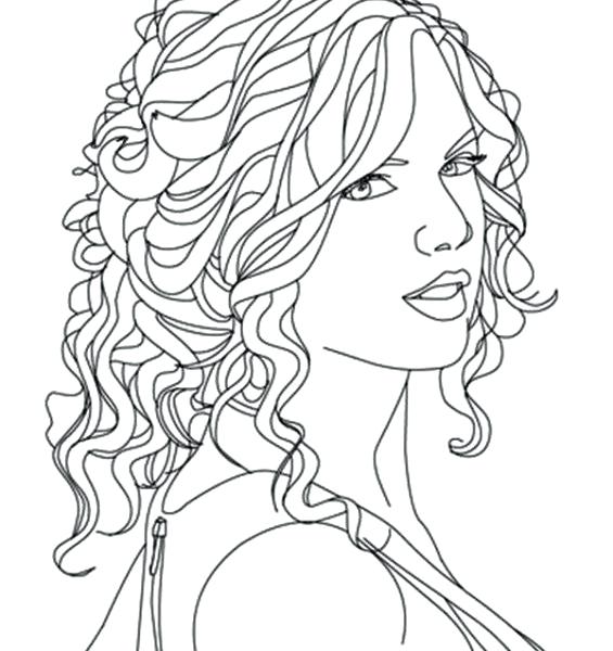 565x600 Taylor Swift Coloring Pages Also Swift Luxurious Dress Swift