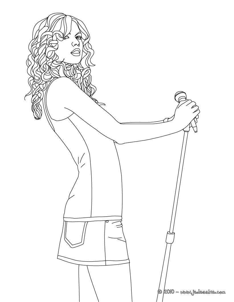 Taylor Swift Coloring Pages Celebrities Coloring Pages 821x1061 Taylor Swift Coloring Pages Celebrities Coloring Pages