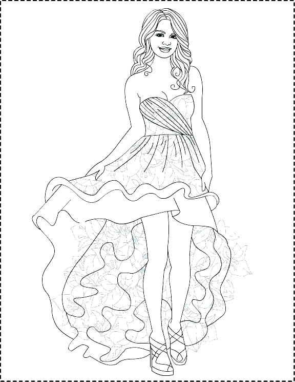 Taylor Swift Black And White Coloring Pages at GetColorings.com | Free ...