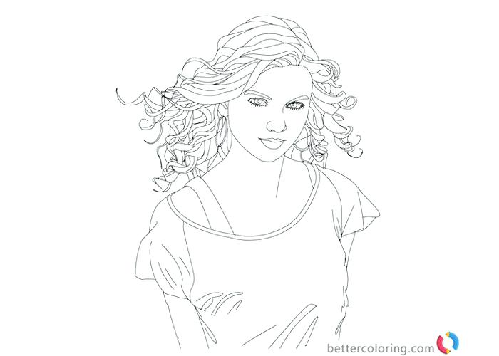700x500 Best Coloring Pages Images On Coloring Sheets Taylor Swift