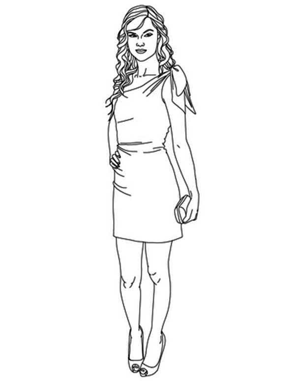 600x775 Taylor Swift Pose For Magazine Coloring Page Color Luna