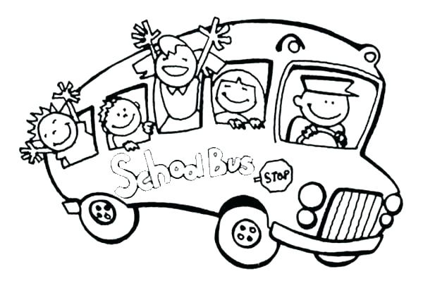 Coloring Pages For School School Bus Coloring Book Back To School 600x409 Coloring Pages For School School Bus Coloring Book Back To School