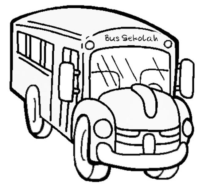 School Bus Coloring Pages Clipart Panda 671x607 School Bus Coloring Pages Clipart Panda