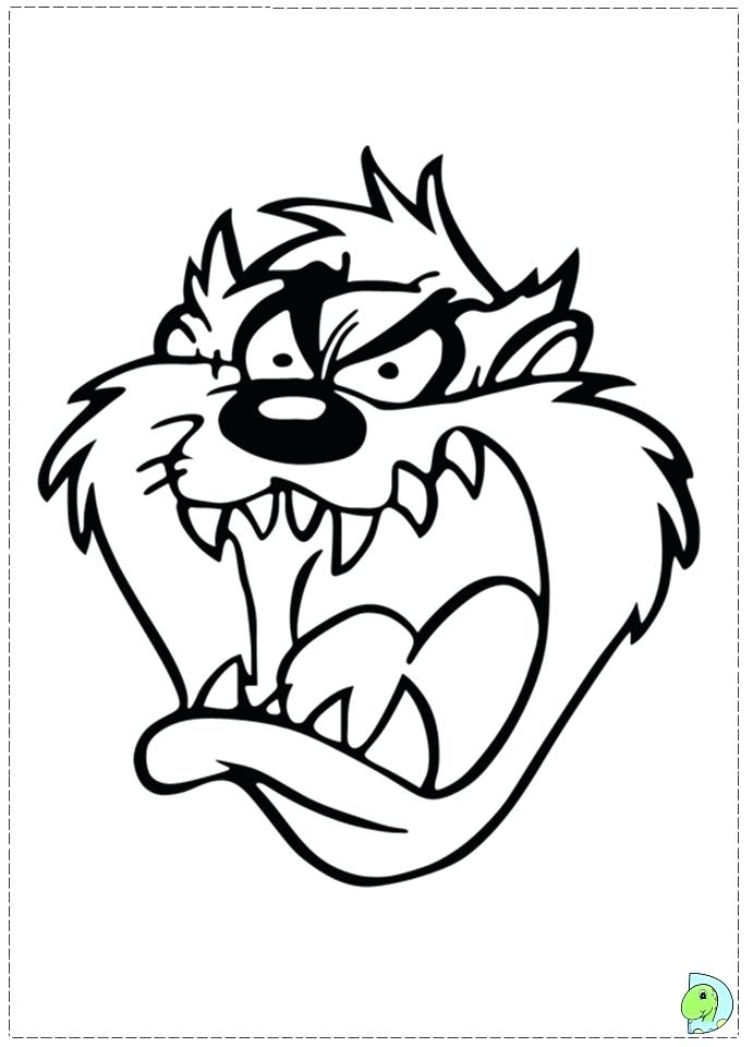 Tasmanian Devil Coloring Pages Devil Coloring Pages Tattoo Page 691x960 Tasmanian Devil Coloring Pages Devil Coloring Pages Tattoo Page