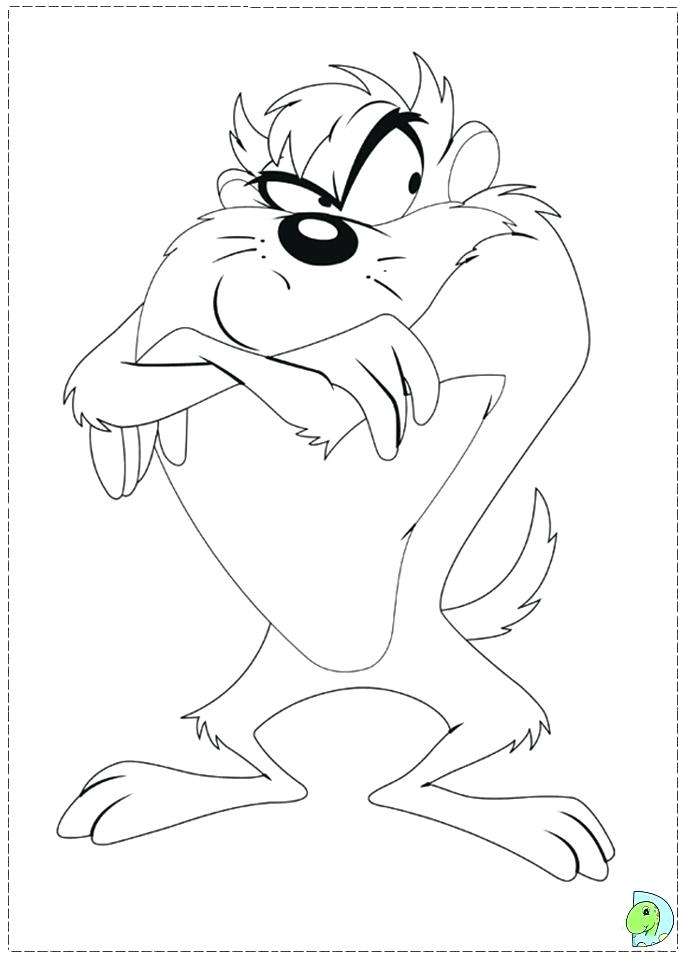 Tasmanian Devil Coloring Pictures Devil Cartoon Coloring Pages 691x960 Tasmanian Devil Coloring Pictures Devil Cartoon Coloring Pages