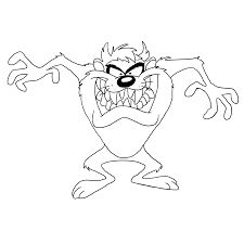 Taz Coloring Pages, Tasmanian Devil Coloring Pages 225x225 Taz Coloring Pages, Tasmanian Devil Coloring Pages