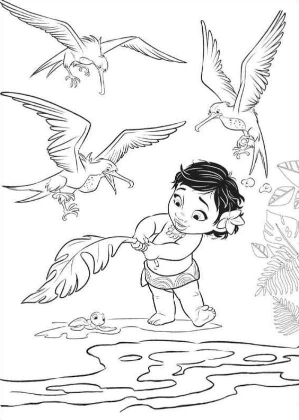 Moana Coloring Page Coloring Pages Moana, Coloring 599x840 Moana Coloring Page Coloring Pages Moana, Coloring