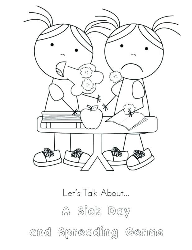 618x801 Teacher Appreciation Coloring Pages Kid Color Pages Sick Day