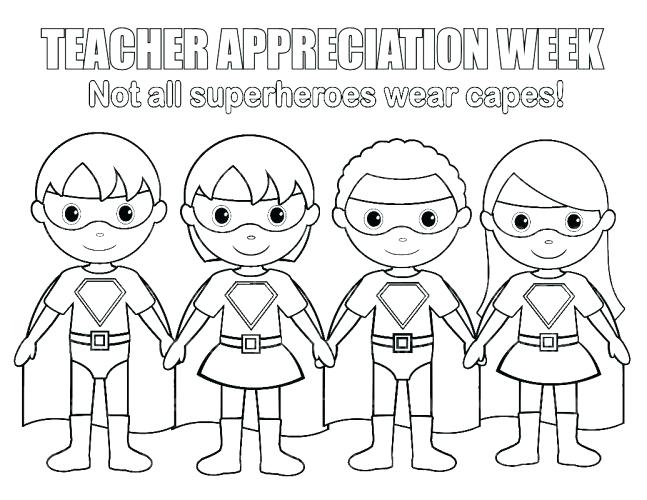 647x500 Thank You Teacher Coloring Page With Coloring Sheets For Teacher