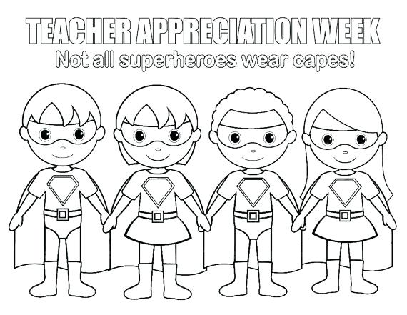 570x441 Teacher Appreciation Coloring Pages Teacher Appreciation Coloring