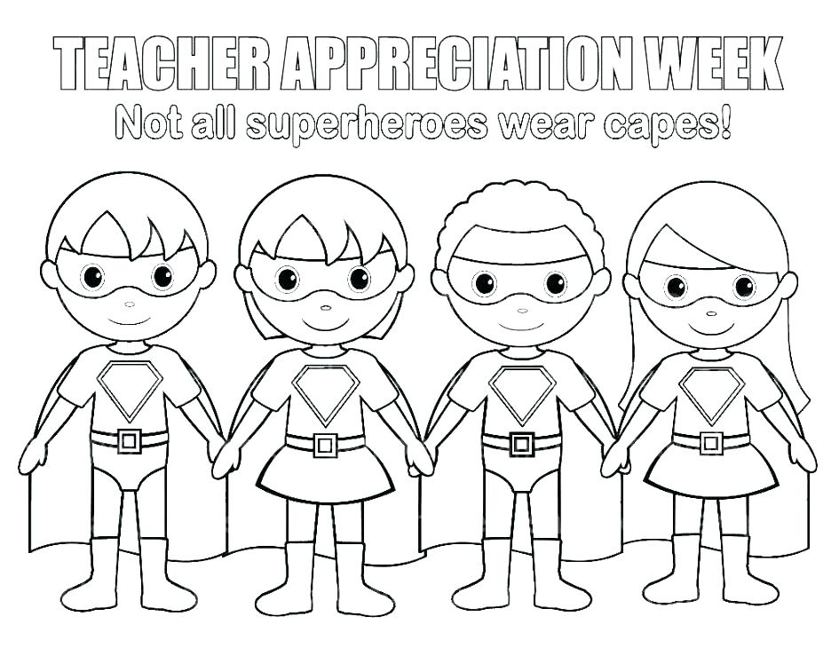 945x730 Teacher Appreciation Day Coloring Pages Coloring Pages Of Teachers