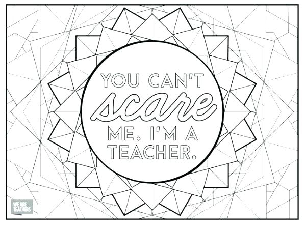 600x450 Teacher Coloring Pages Teacher Appreciation Coloring Pages Teacher