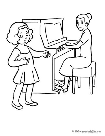 364x470 Teacher Distributing Sheets To The Pupils Coloring Pages