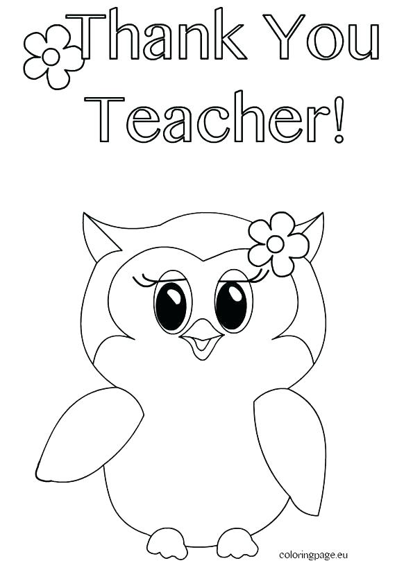 595x822 Teacher Appreciation Coloring Pages Thank You Coloring Sheet
