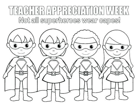 570x441 Teacher Coloring Pages Teacher Coloring Page Teachers Day Coloring