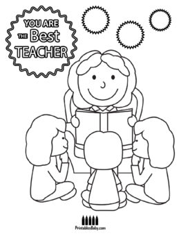 262x340 Teacher Day Coloring Pages Archives