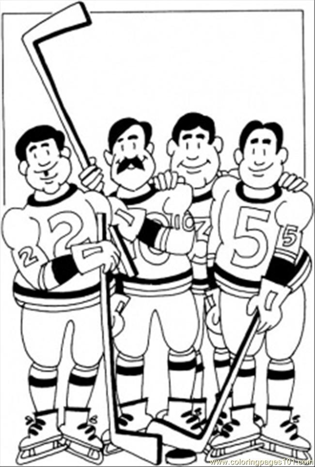 Hockey Team Coloring Page Coloring Page 650x963 Hockey Team Coloring Page Coloring Page