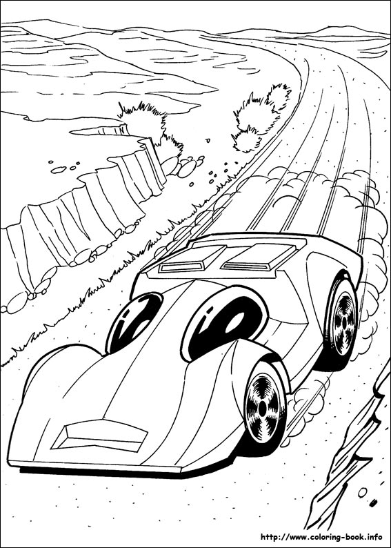 567x794 Hot Wheels Coloring Pages On Coloring