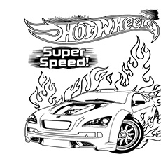 230x230 Top 25 Free Printable Hot Wheels Coloring Pages Online