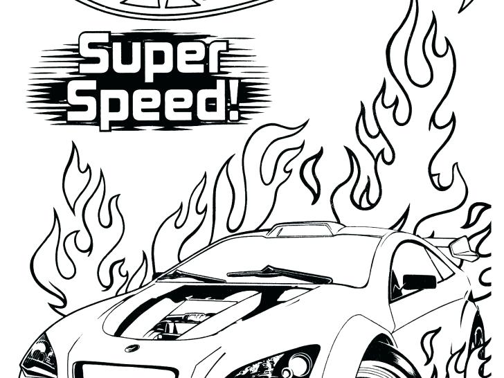 728x546 Hot Wheels Coloring Page Cliptext.co