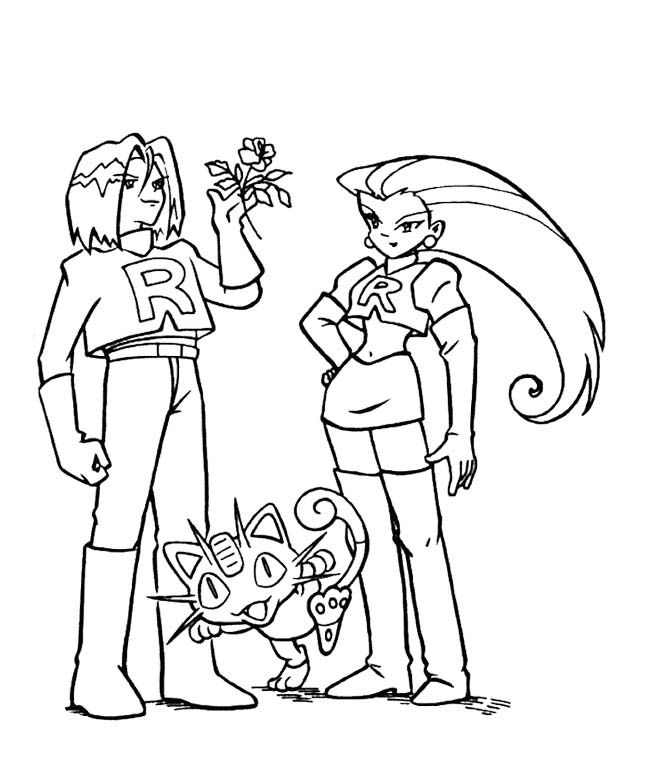 Team Rocket Coloring Page Pokemon Team Rocket 650x772 Team Rocket Coloring Page Pokemon Team Rocket