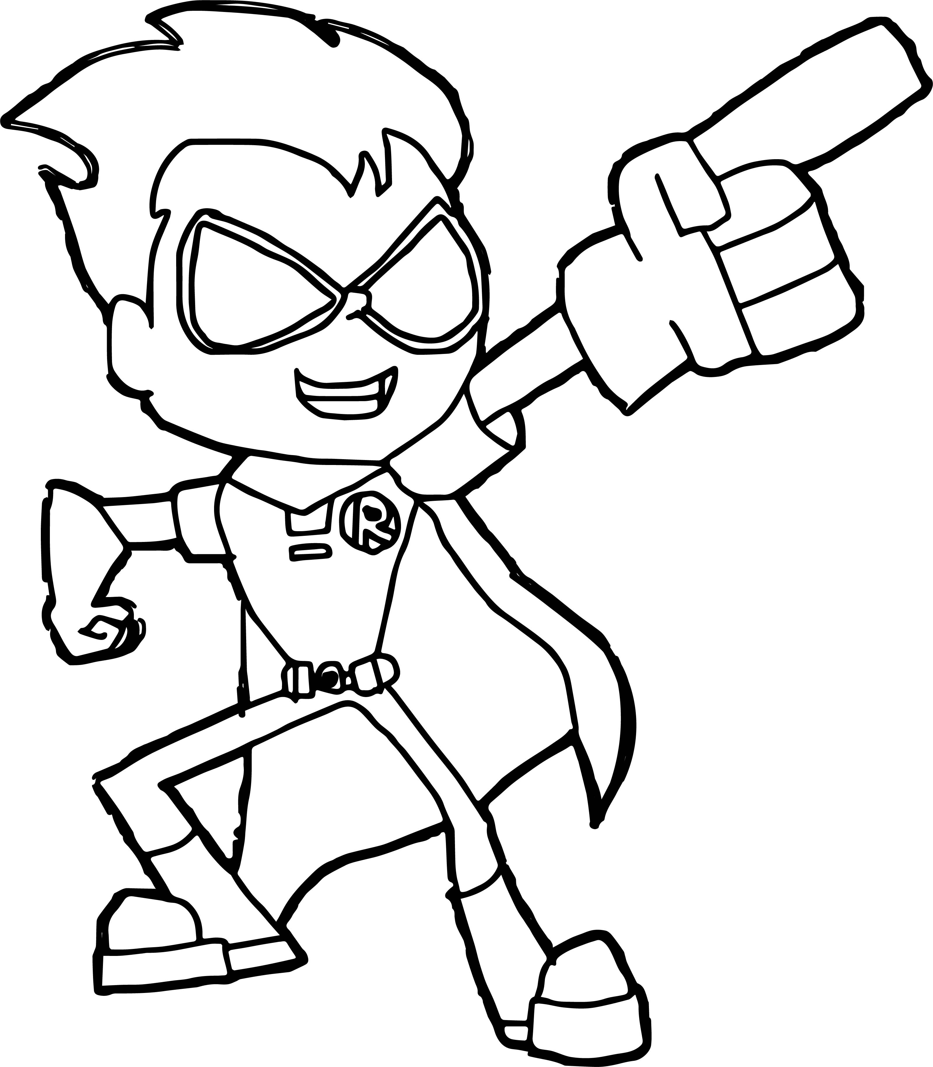 3199x3660 New Teen Titans Go Coloring Page Advance