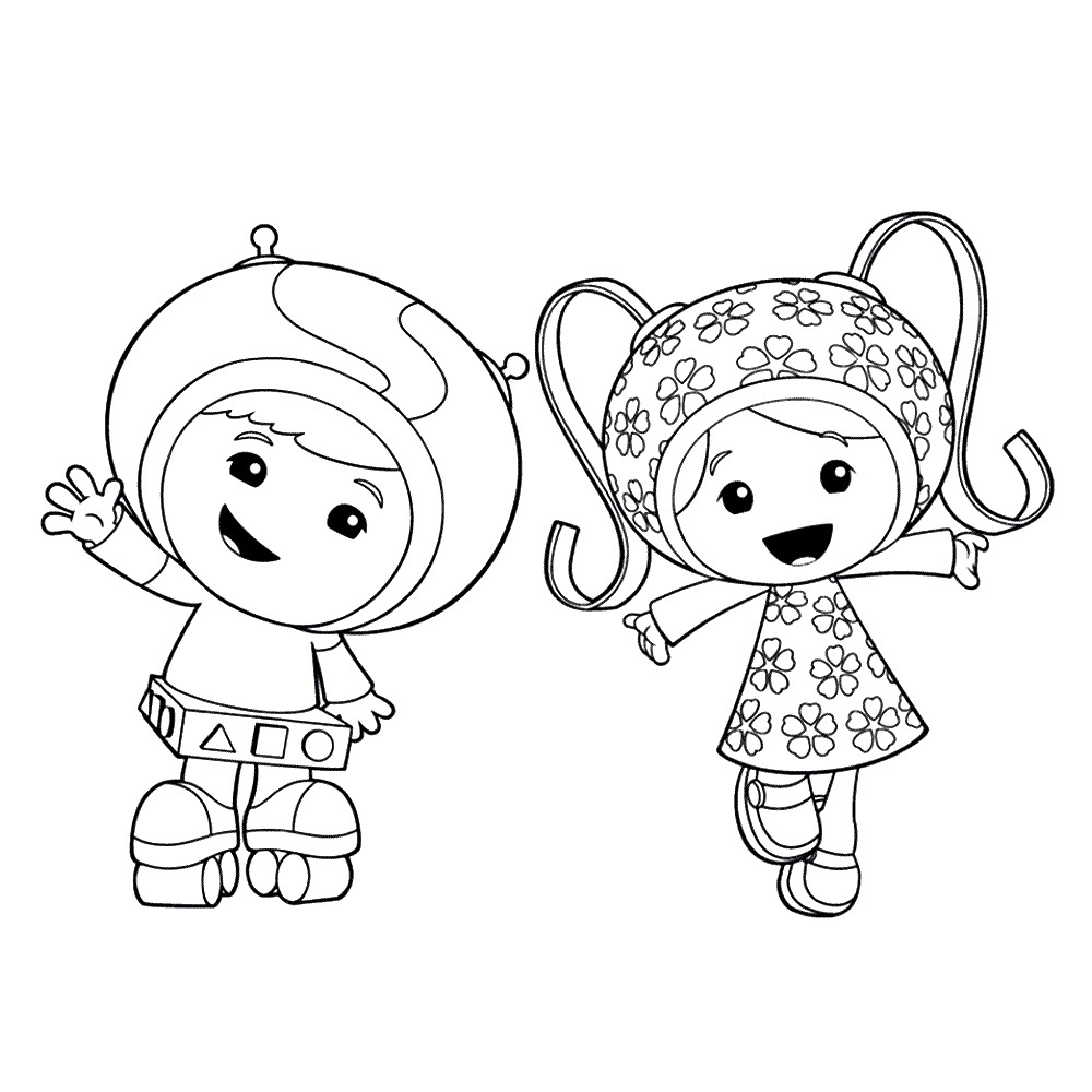1000x1000 Free Printable Team Umizoomi Coloring Pages For Kids Coloring