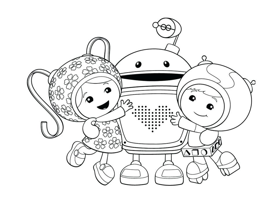 960x691 Team Umizoomi Coloring Book