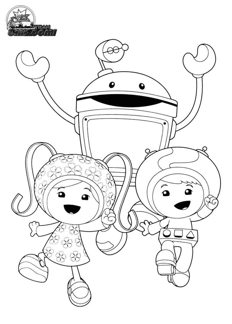 800x1120 Free Team Umizoomi Coloring Pages Printable 456792 Beauteous Page