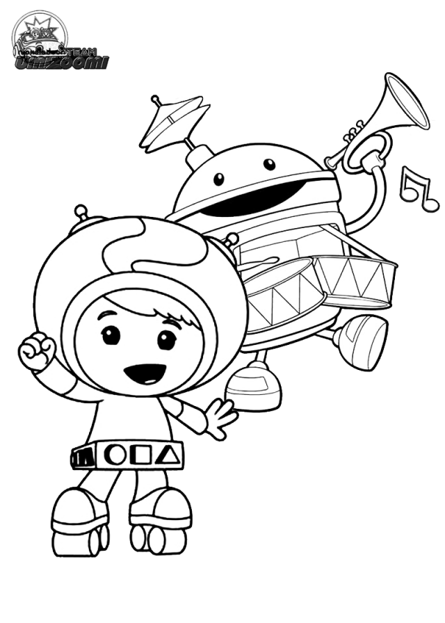 640x896 Team Umizoomi Coloring Pages Printable 305831