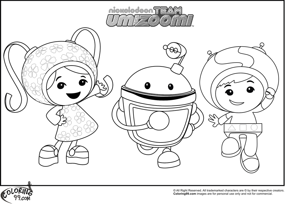 980x700 Team Umizoomi Christmas Coloring Pages Free Coloring Pages Of Umi