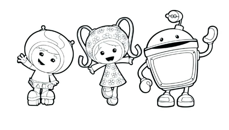 960x544 Umizoomi Coloring Pages Team Free Printable Umizoomi Coloring