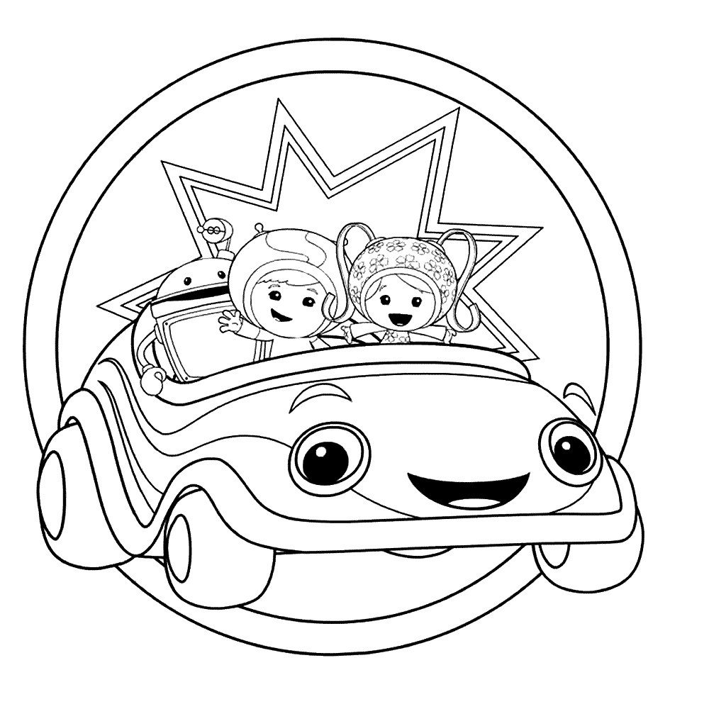1000x1000 Free Printable Team Umizoomi Coloring Pages For Kids Free