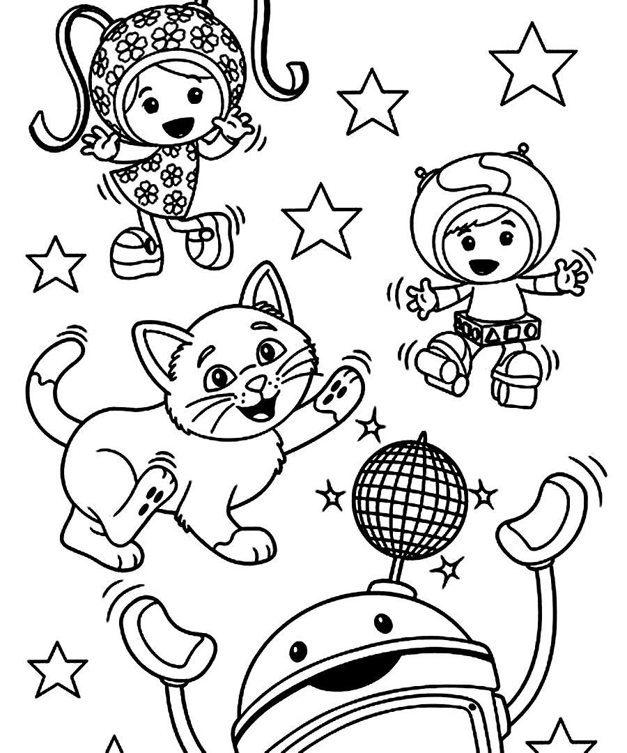 900x1080 Shocking Printable Team Umizoomi Coloring Pages For Kids Within