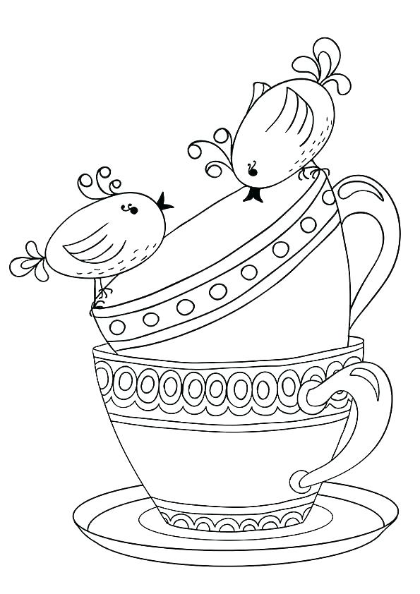 Tea Cup Coloring Page Teapot Coloring Page Tea Cup Coloring Page 595x842 Tea Cup Coloring Page Teapot Coloring Page Tea Cup Coloring Page