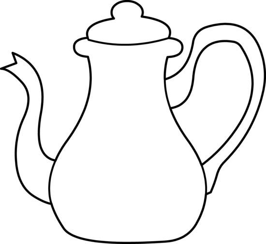 Tea Kettle Coloring Page 550x503 Tea Kettle Coloring Page