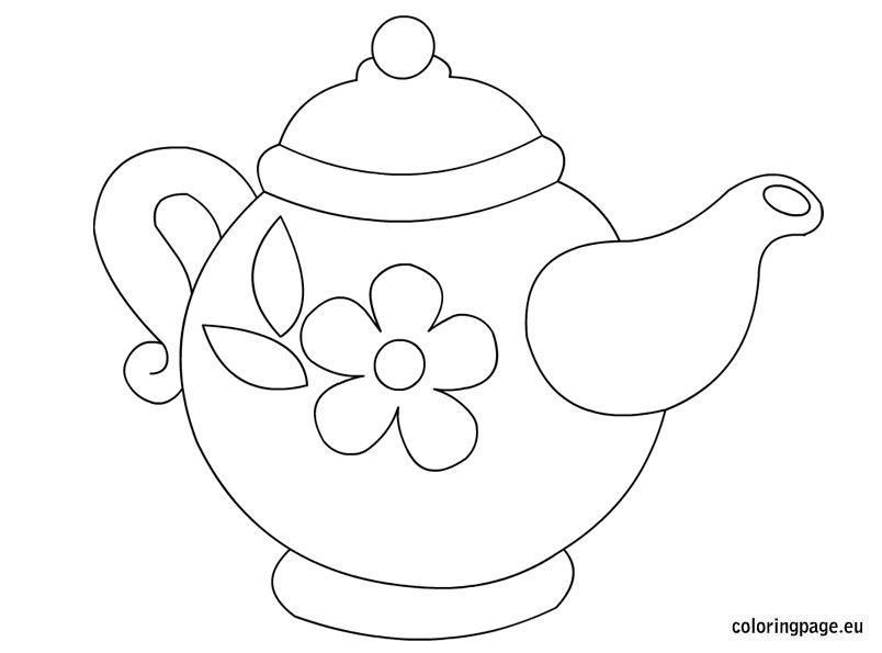 Teapot Coloring Page Printable Coloring Is Good For You 804x595 Teapot Coloring Page Printable Coloring Is Good For You