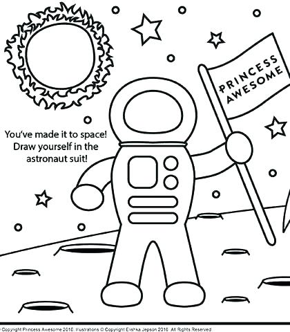 420x480 Rocket Coloring Pages