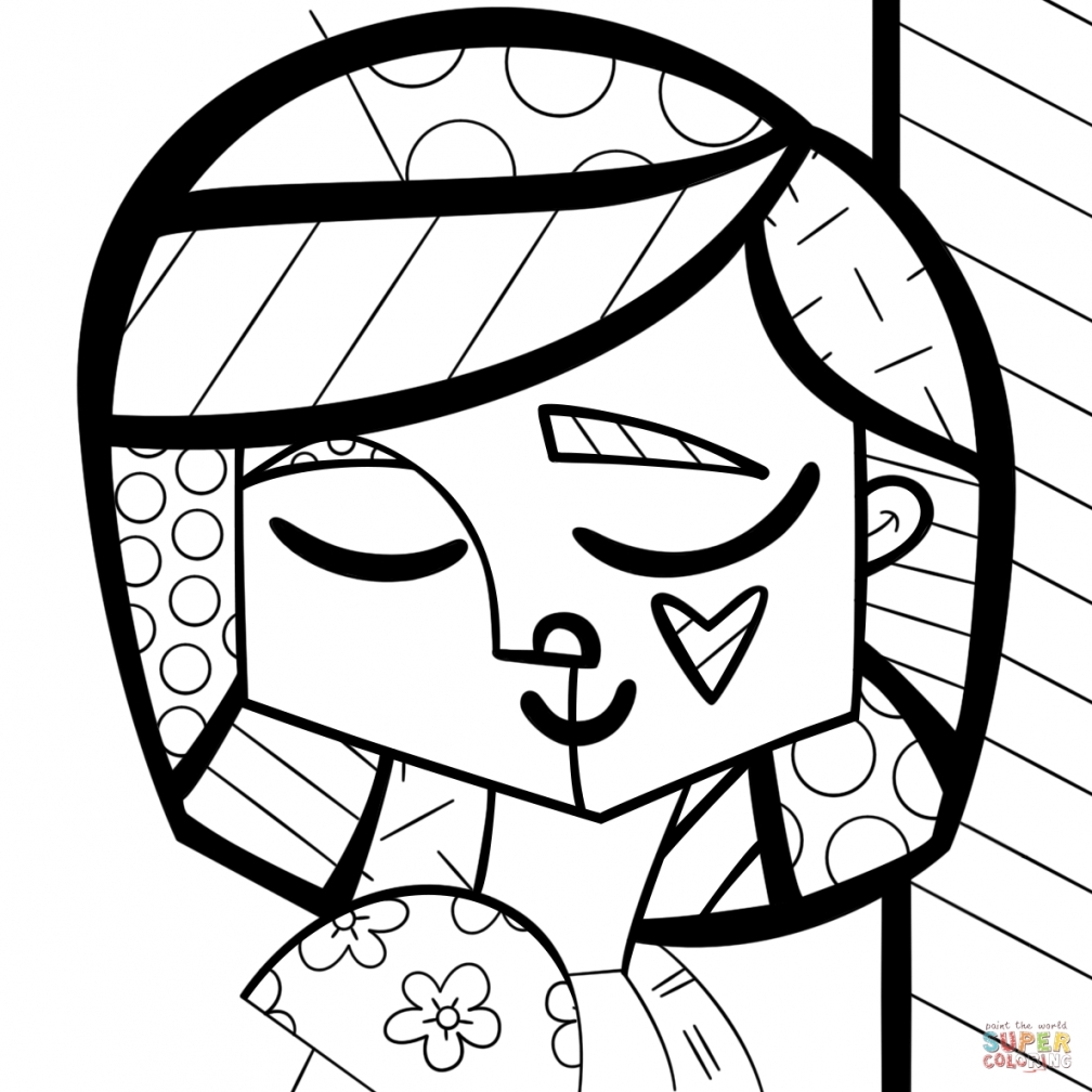 Britto Coloring Pages Gallery Coloring For Kids 2018 1008x1008 Britto Coloring Pages Gallery Coloring For Kids 2018