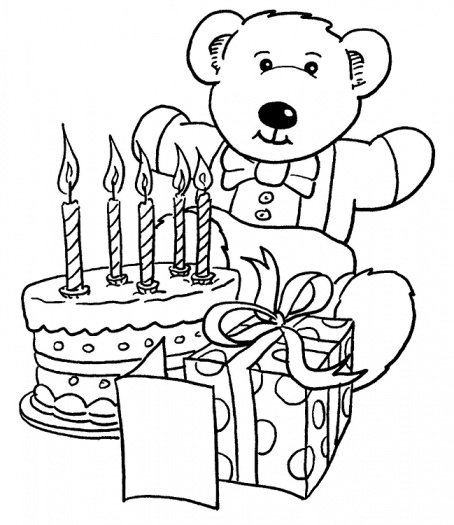 Cute And Funny Collection Of Teddy Bear Coloring Pages Happy 454x525 Cute And Funny Collection Of Teddy Bear Coloring Pages Happy