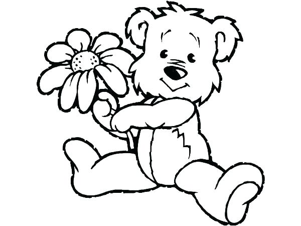 Teddy Bear Coloring Page Teddy Bear Coloring Pages To Print Epic 600x450 Teddy Bear Coloring Page Teddy Bear Coloring Pages To Print Epic