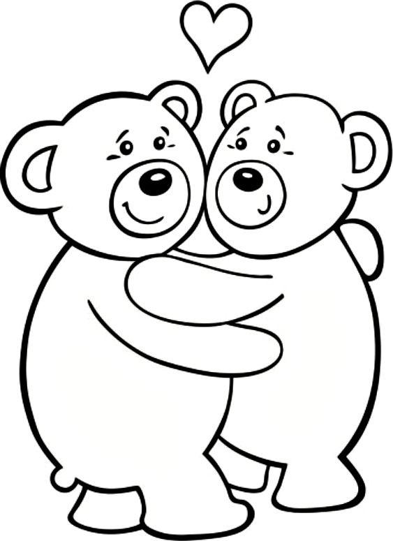 Free Printable Teddy Bear Coloring Pages For Kids 563x775 Free Printable Teddy Bear Coloring Pages For Kids
