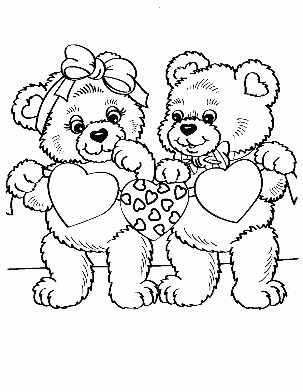 Coloring Pages Of Teddy Bears 1150x1489 Coloring Pages Of Teddy Bears