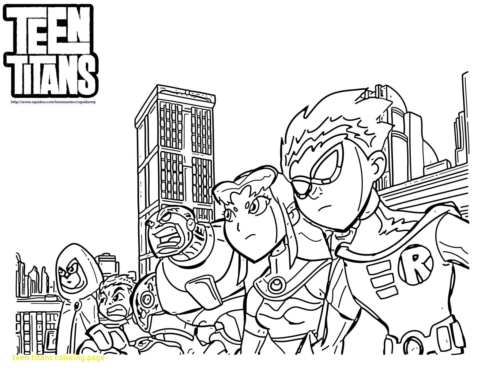 Teen Titans Coloring Page With Teen Titans Go Coloring Pages Squid 1584x1224 Teen Titans Coloring Page With Teen Titans Go Coloring Pages Squid