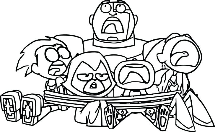 Teen Titans Go Coloring Pages at GetColorings.com | Free printable ...