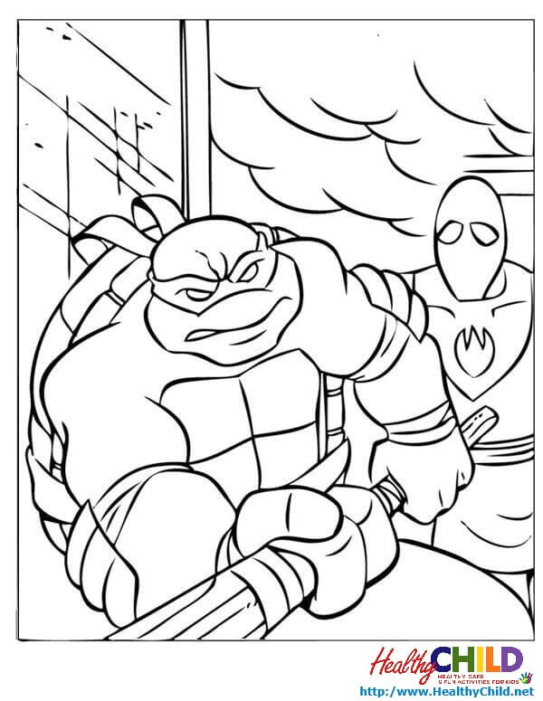 Tmnt Coloring Pages 2 600x775 Tmnt Coloring Pages 2