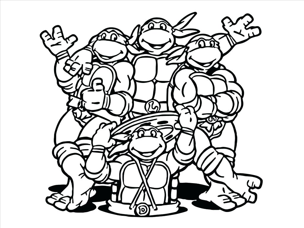 Turtle Coloring Pages Ninja Turtle Coloring Page Teenage Mutant 1023x767 Turtle Coloring Pages Ninja Turtle Coloring Page Teenage Mutant