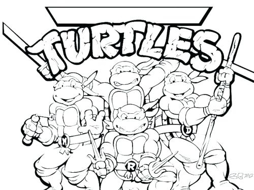 500x374 Printable Teenage Mutant Ninja Turtles Coloring Pages Tmnt